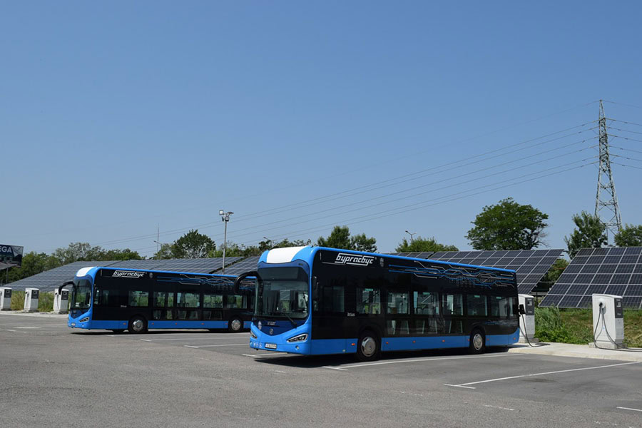 Автобус от градския транспорт в Бургас, маршрут