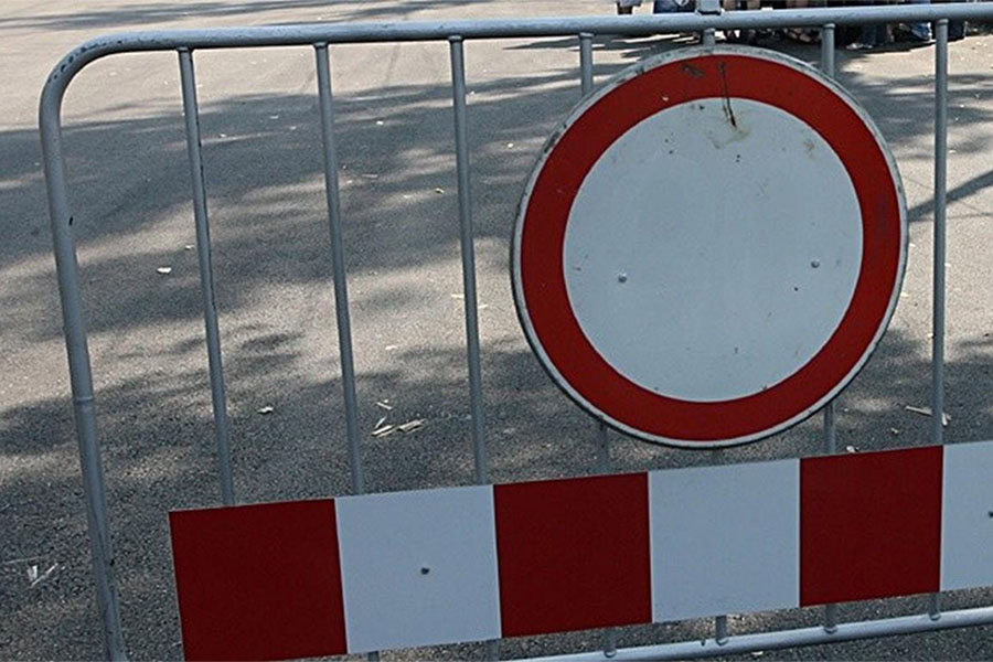 Затворена улица за движение в Бургас