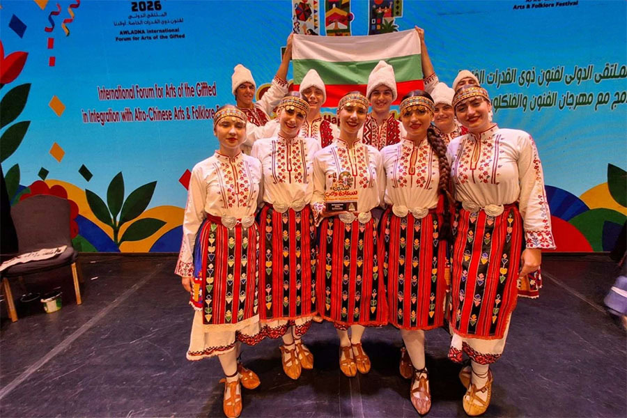 Ансамбъл „Никола Гинов“ спечели награда за креативност в Кайро