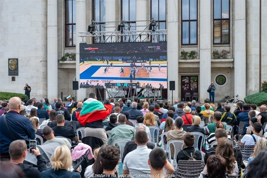 Volley Village Бургас събира фенове за EuroVolley 2026 до Пантеона