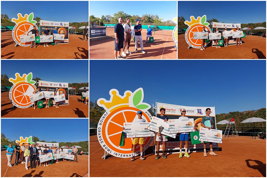 Двама млади тенисисти от Бургас спечелиха квоти за Junior Orange Bowl в Маями